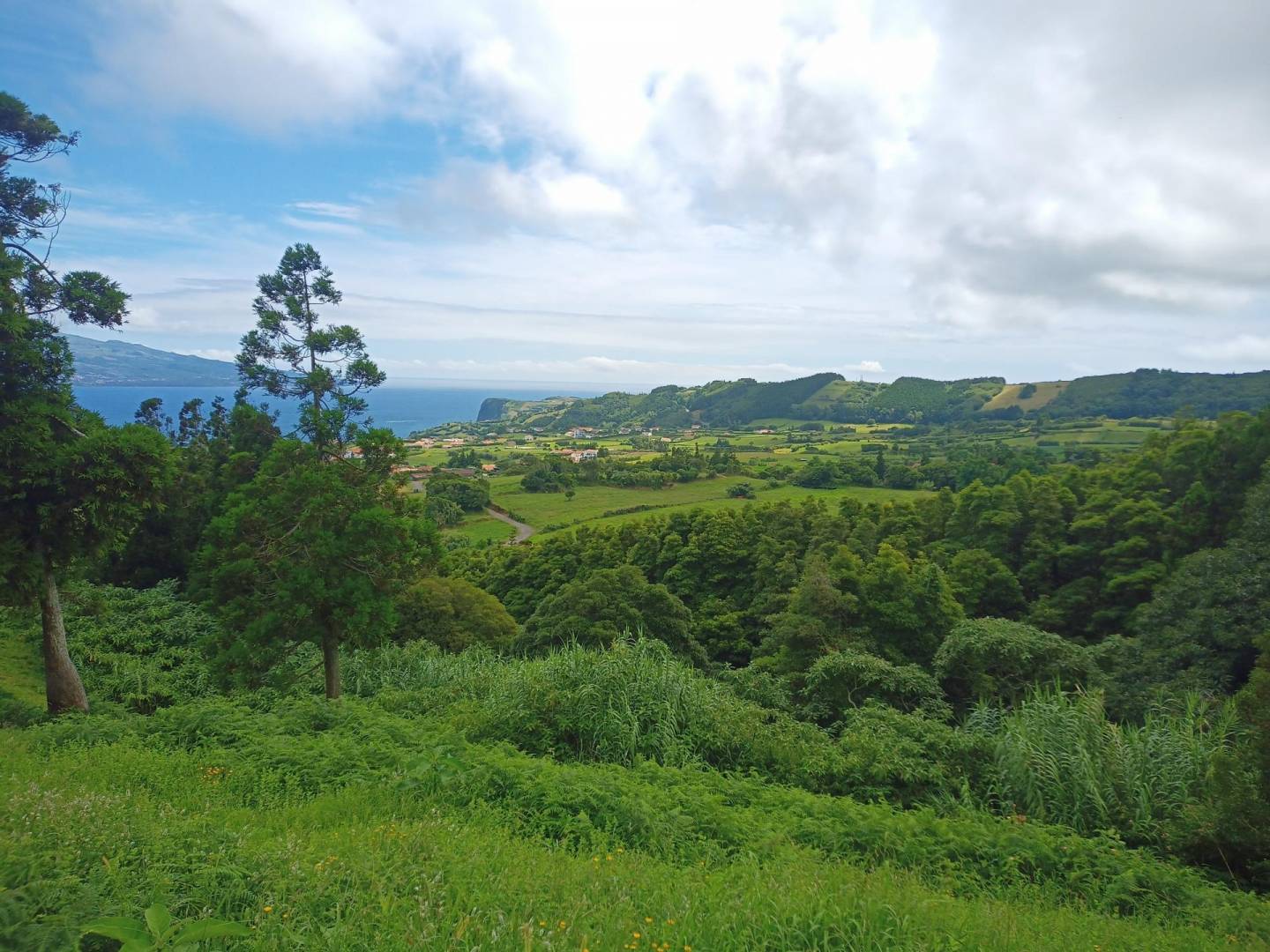 land plot view Faial